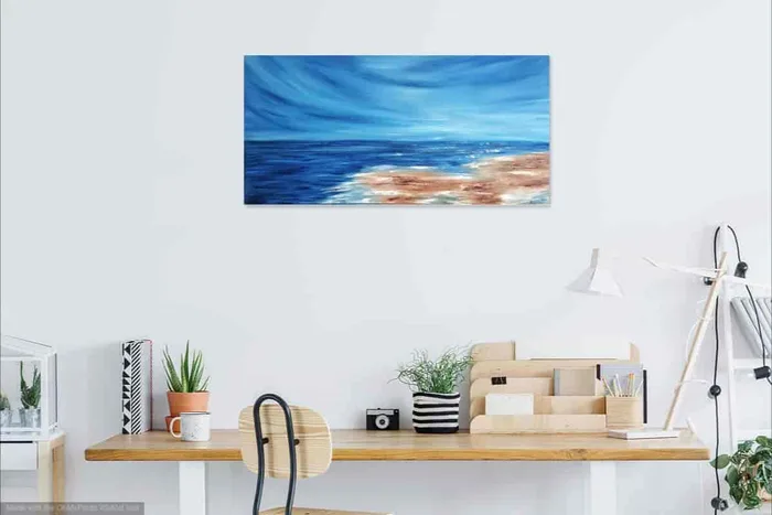 Beautiful simplicity – seascape painting