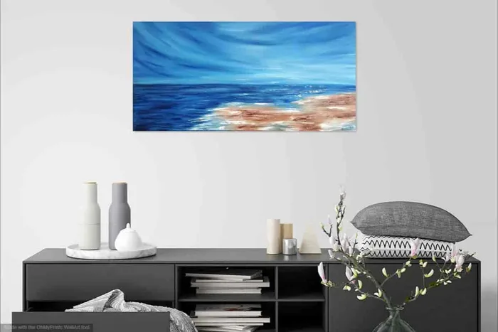 Beautiful simplicity – seascape painting