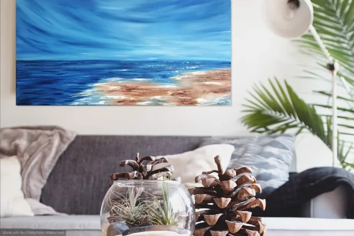 Beautiful simplicity – seascape painting