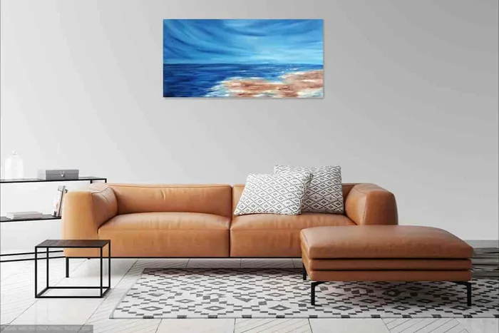 Beautiful simplicity – seascape painting