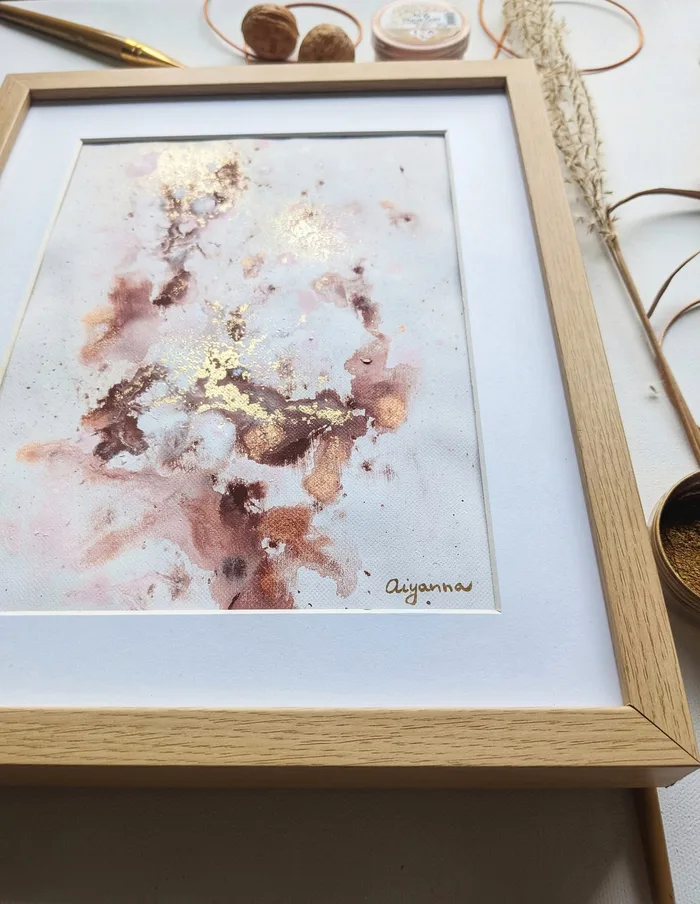 Collection of small prints on watercolour paper