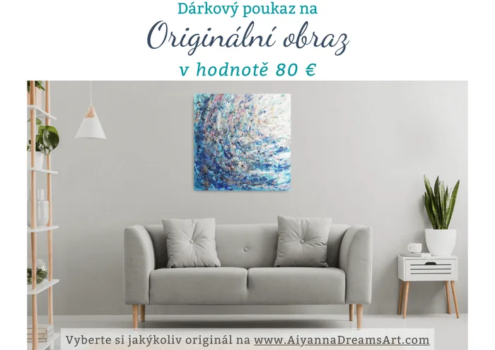 Dárkový poukaz v hodnotě 80 €
