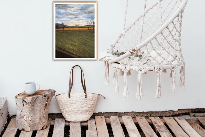 plein-air landscape painting