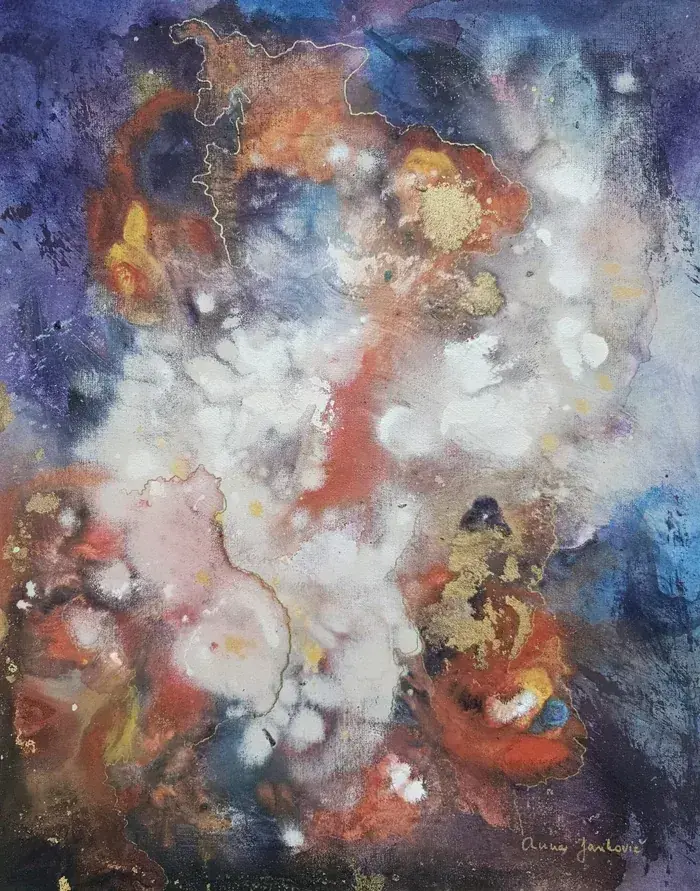 Galaxie, 40x50 cm