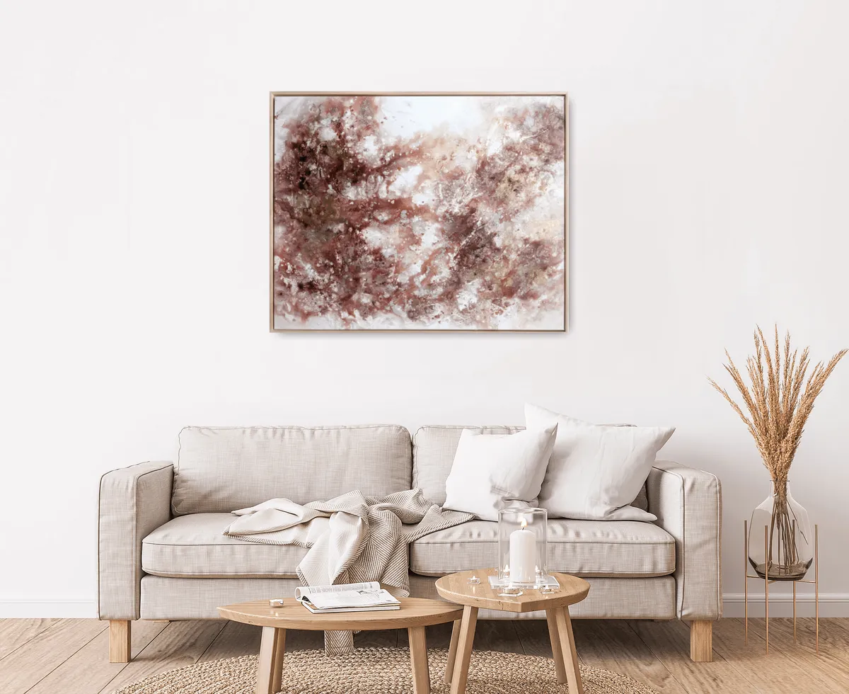 Just to be with you – abstract painting on canvas