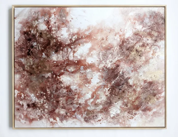 Just to be with you - abstract painting on canvas