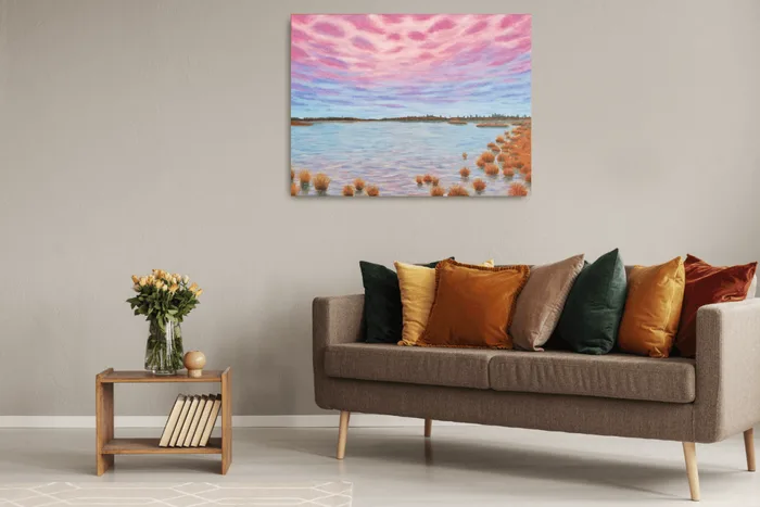 low-country landscape artwork