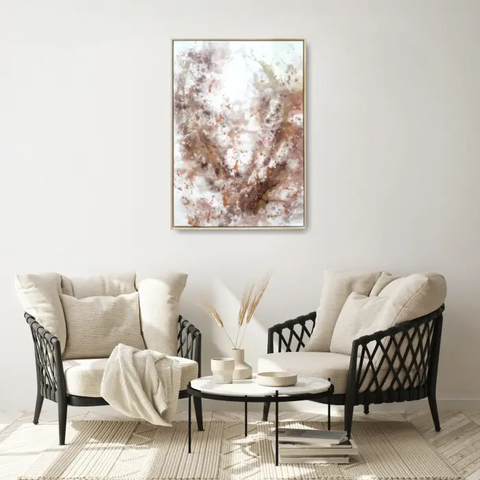 Love is the answer – abstract painting on canvas