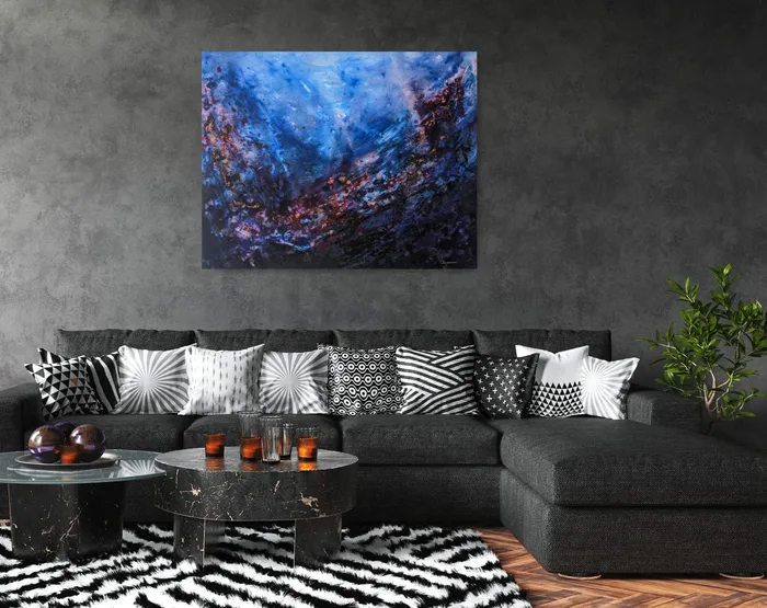 hand painted original artwork modern