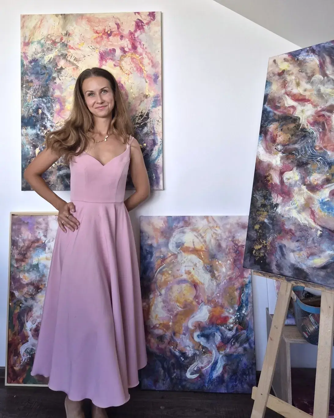 Anna Jankovičová ve svém ateliéru