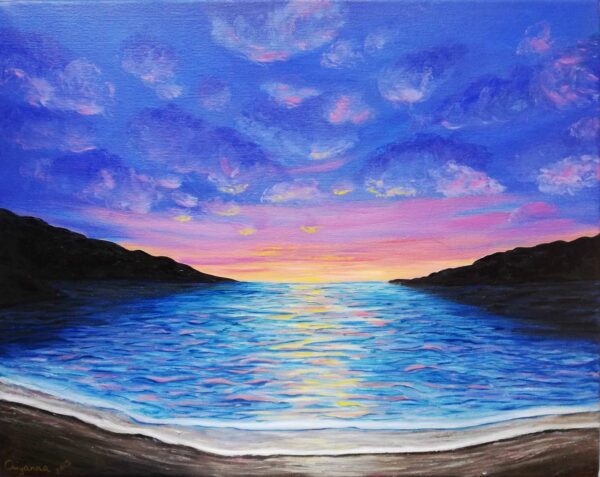 Magical sunset oil painting.jpg