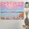realistic marsh painting on canvas
