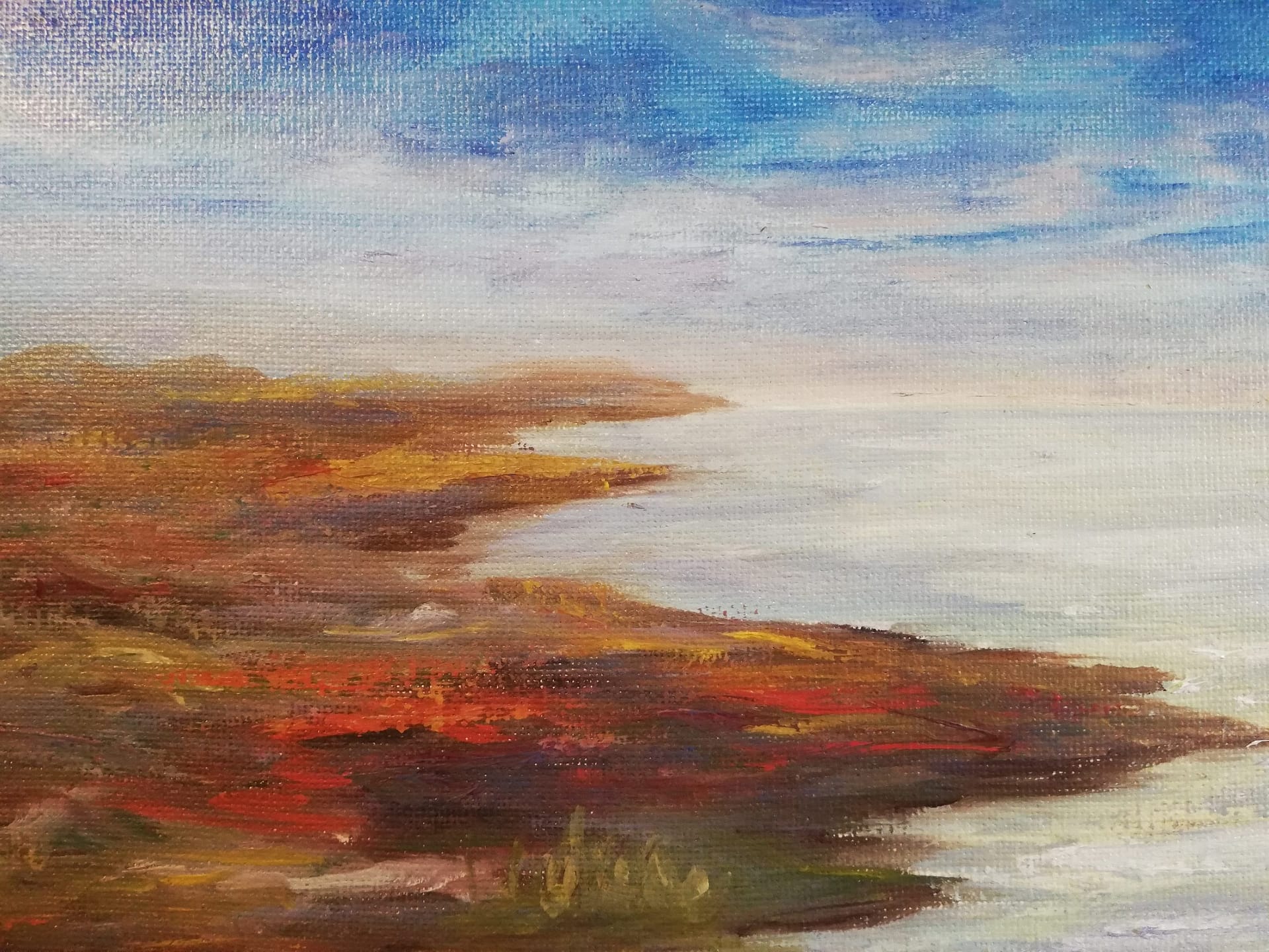 riversides original painting on canvas