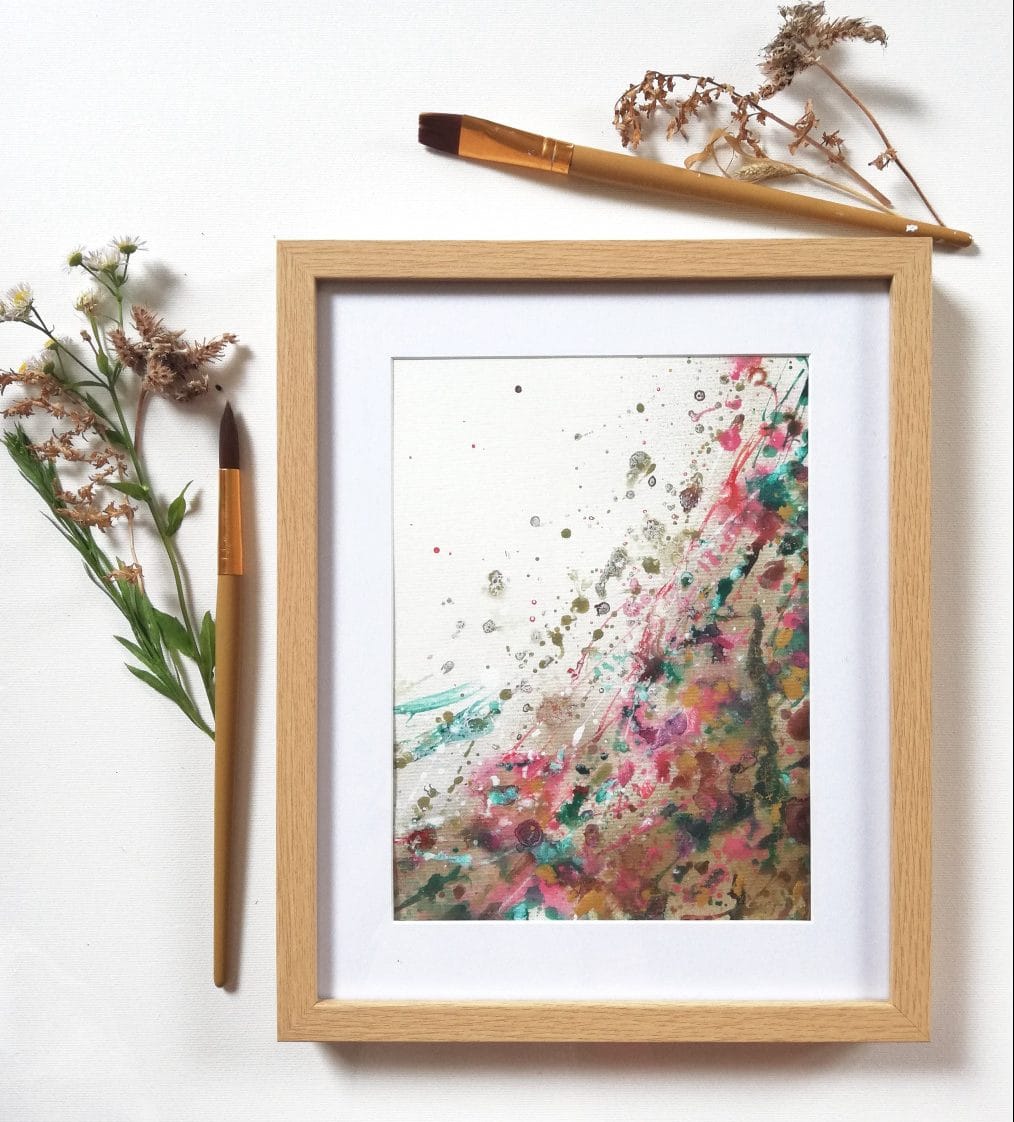 Brighten your life framed artwork