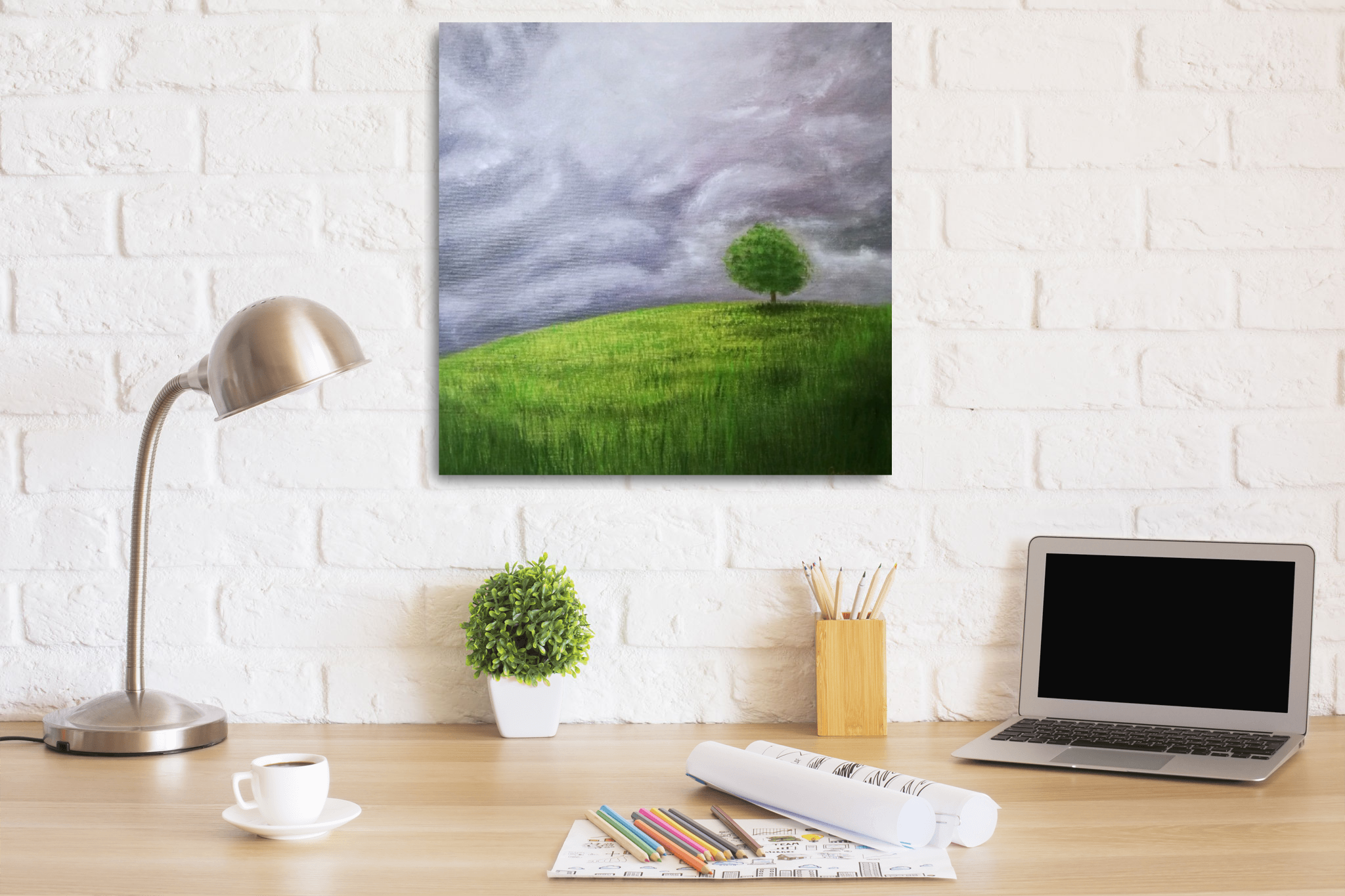 confidence painting tree